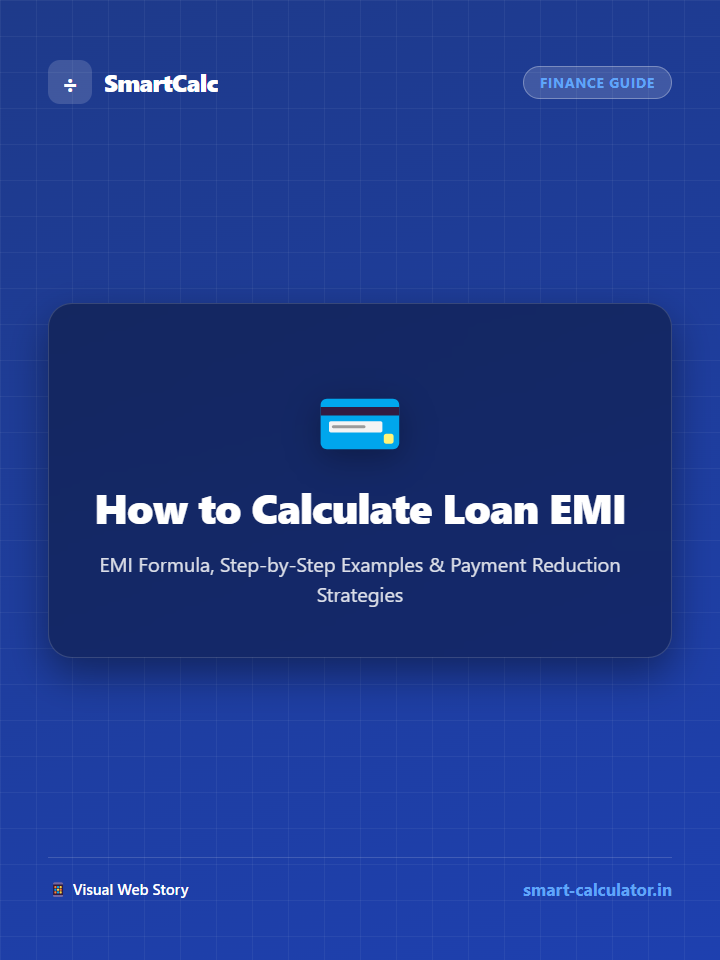 Loan EMI Web Story Poster